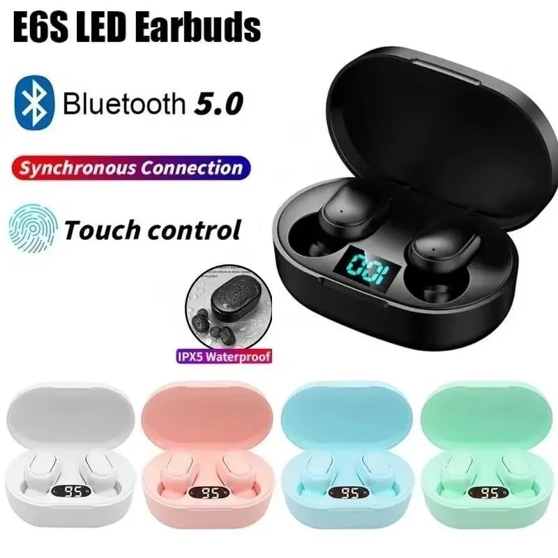Tws e6s fone bluetooth наушники - Фотография_2