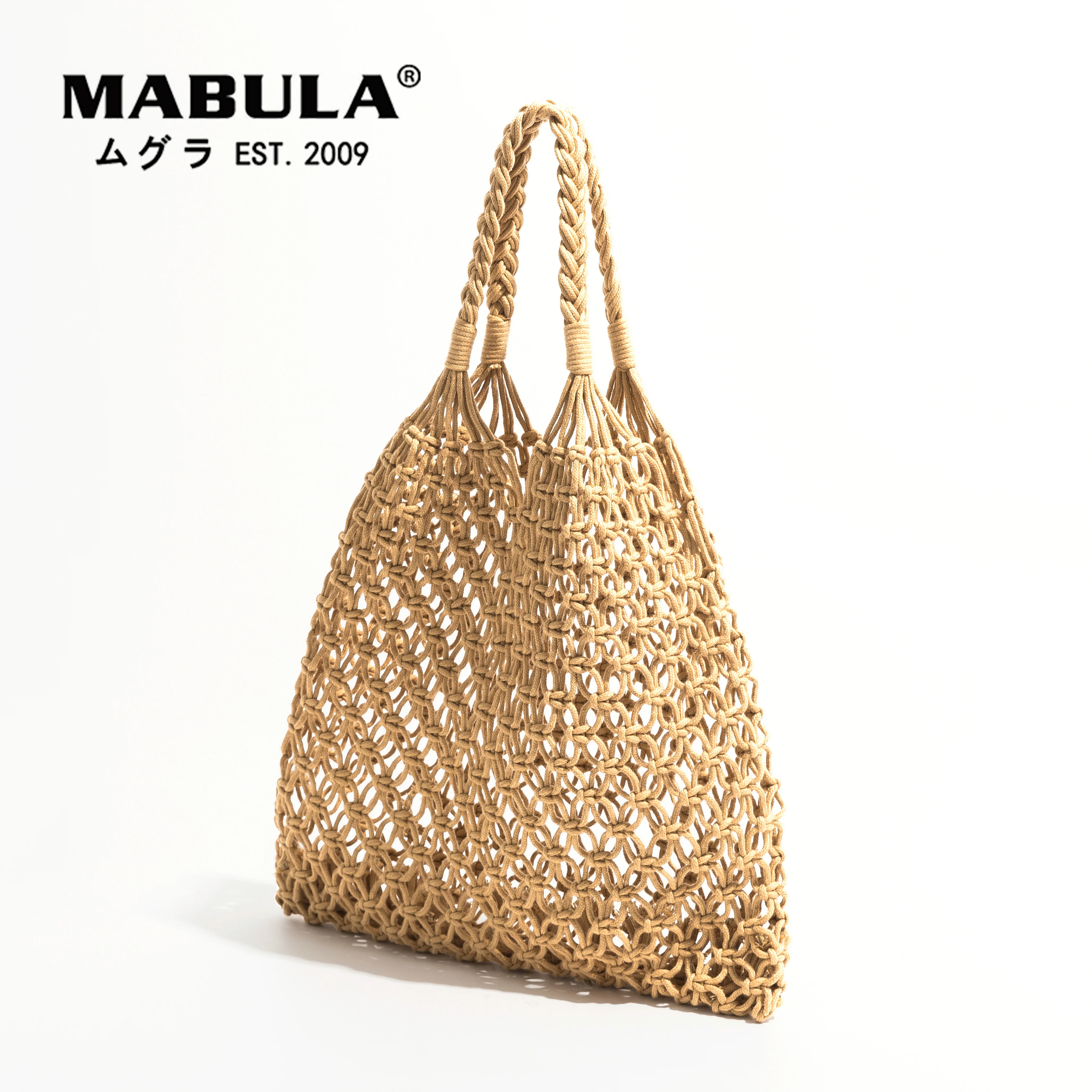Mabula элегантные соломенные плетеные