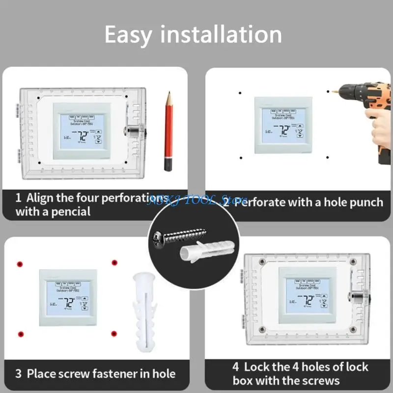 L8rc clear thermostat locke locke - Фотография_3