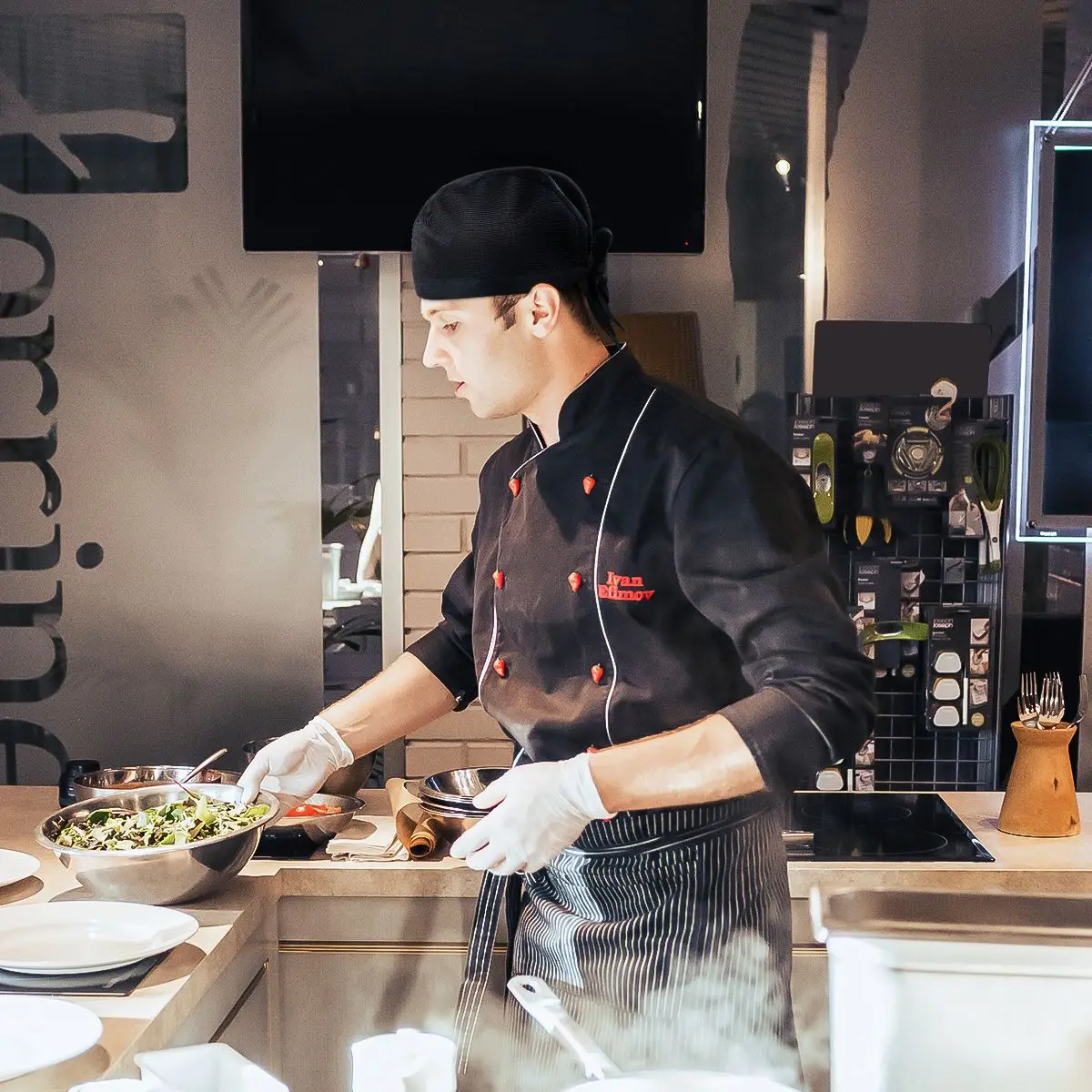 Шляпа унисекс, шляпа для общественного питания - Фотография_2