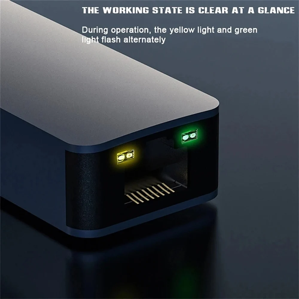 Usb 3.0 type-c к сетевой карте rj45 2 - Фотография_4