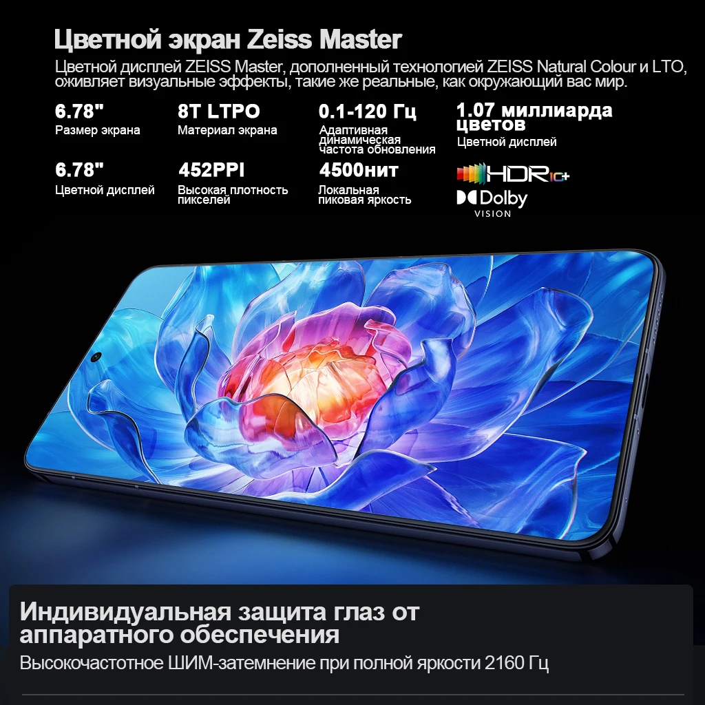 【в наличии】vivo x200 pro 5g dimensity 9400 cpu 6 - Фотография_3