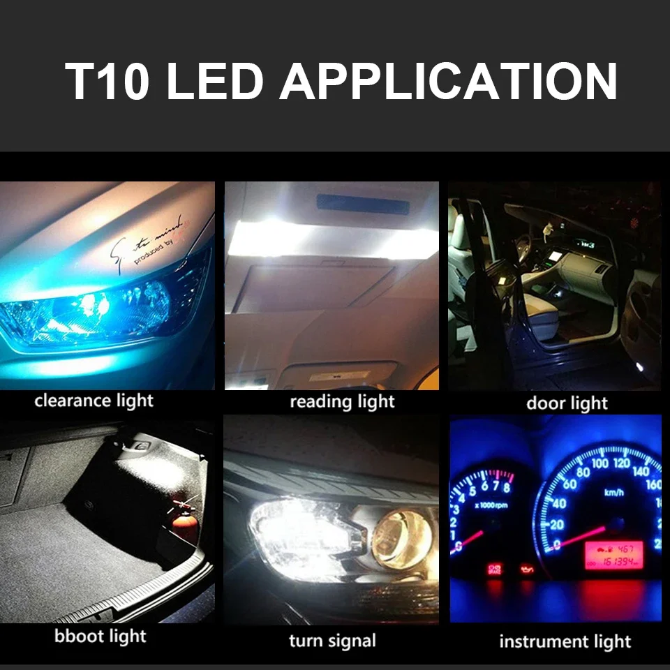 2xновейший w5w led t10 автомобильный - Фотография_5