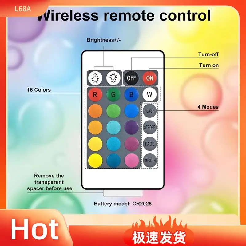 Светодиодные капсульные фонари l68a для ninja slushi fs301/fs300