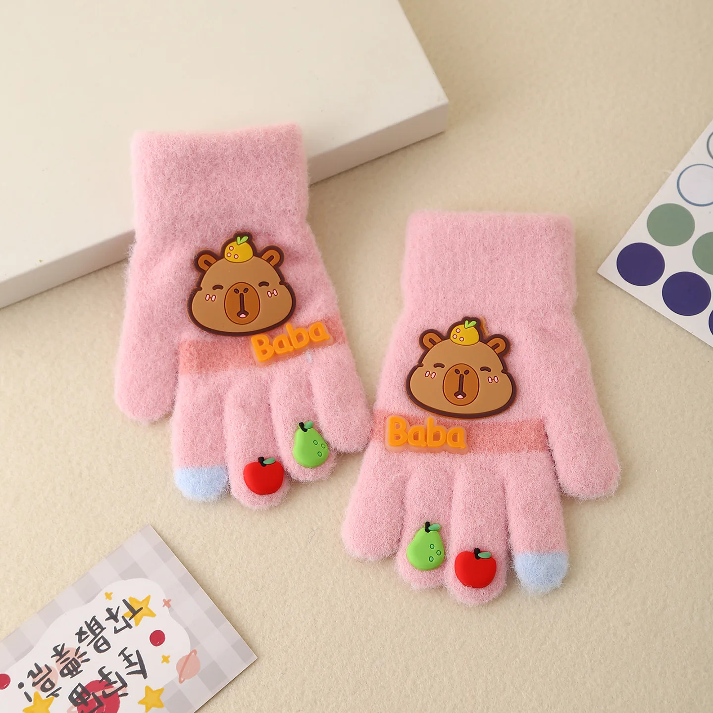 Перчатки капибары для детей от 8 до 15 лет - Фотография_5