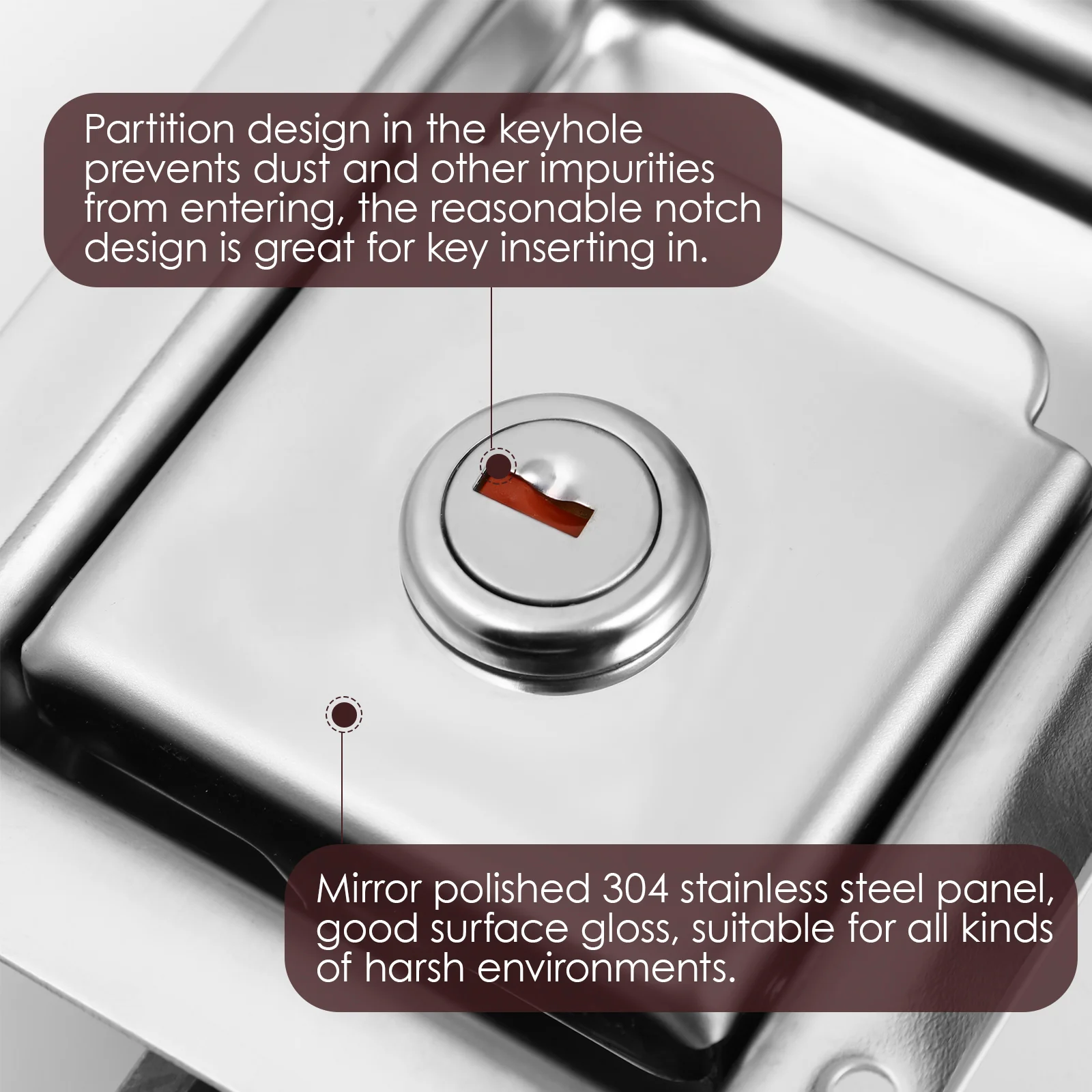 Дверная защелка замка прицепа - Фотография_4