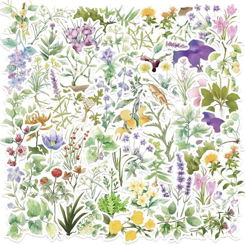 Kawaii ins маленький цветок липкая