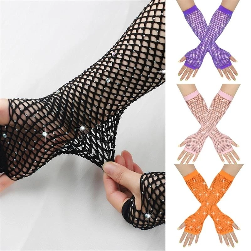 A52e gloves nightclub dancing gloves - Фотография_6