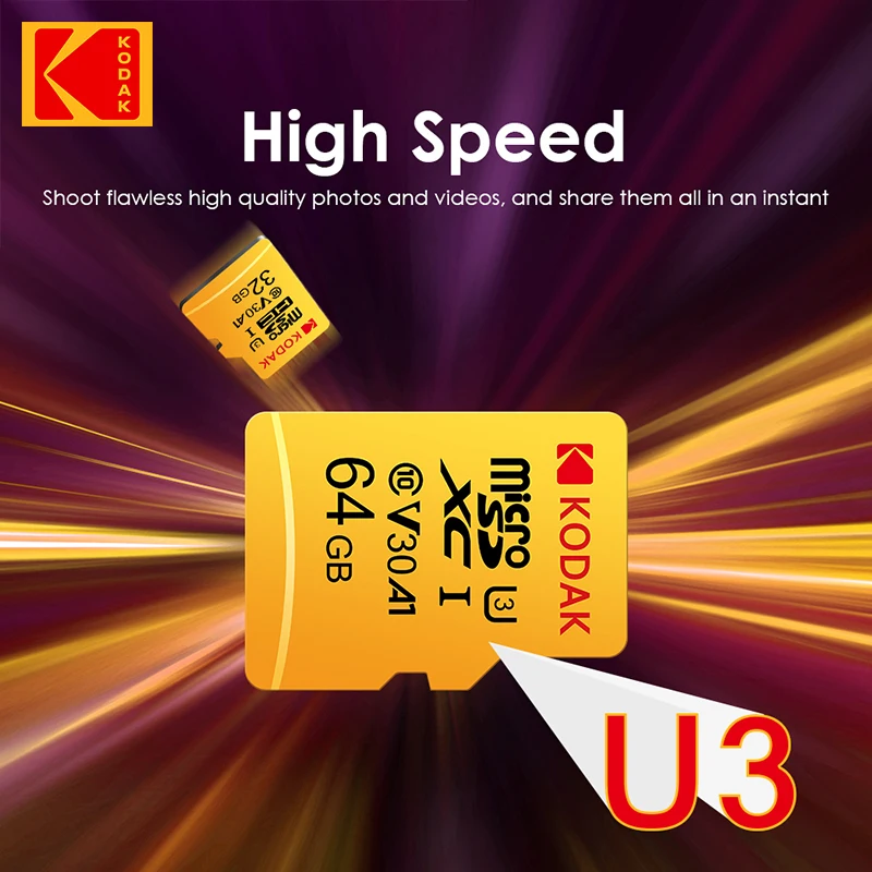 Карта kodak micro sd red карта - Фотография_3