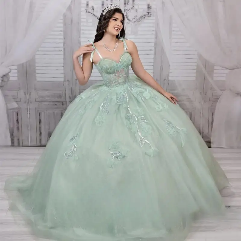 Розовые платья принцессы quinceanera по индивидуальному заказу - Фотография_4