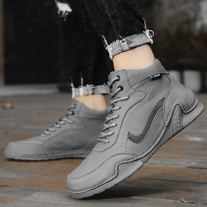 Мужские ботинки, новые зимние тапочки, - Фотография_4