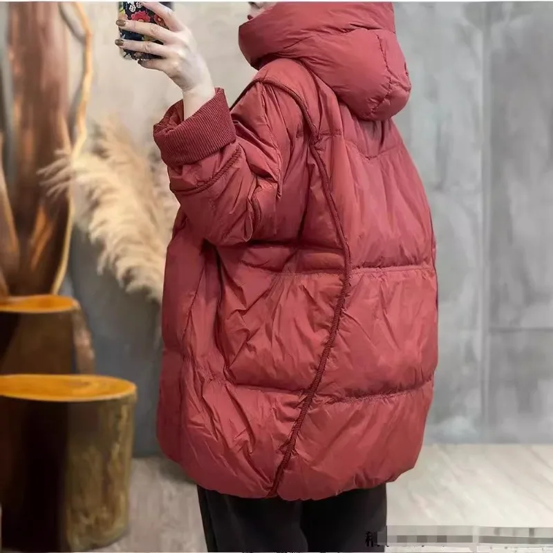 Женское осенне-зимнее верхнее пальто - Фотография_2