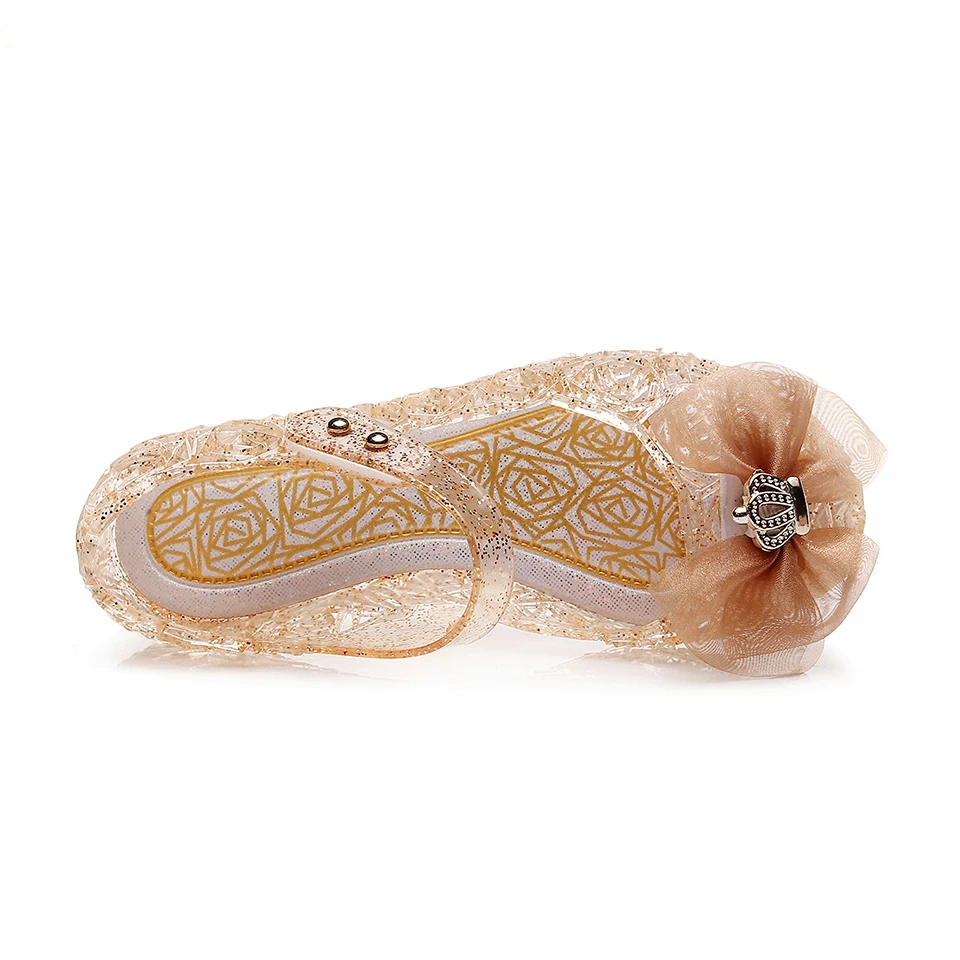 Блестящие босоножки феи принцессы для девочек на хэллоуин - Фотография_6