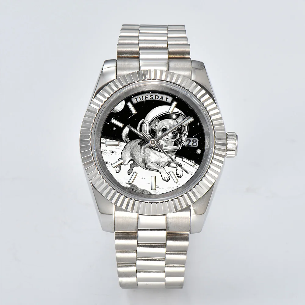 Креативные мужские часы 40 мм/36 мм - Фотография_5