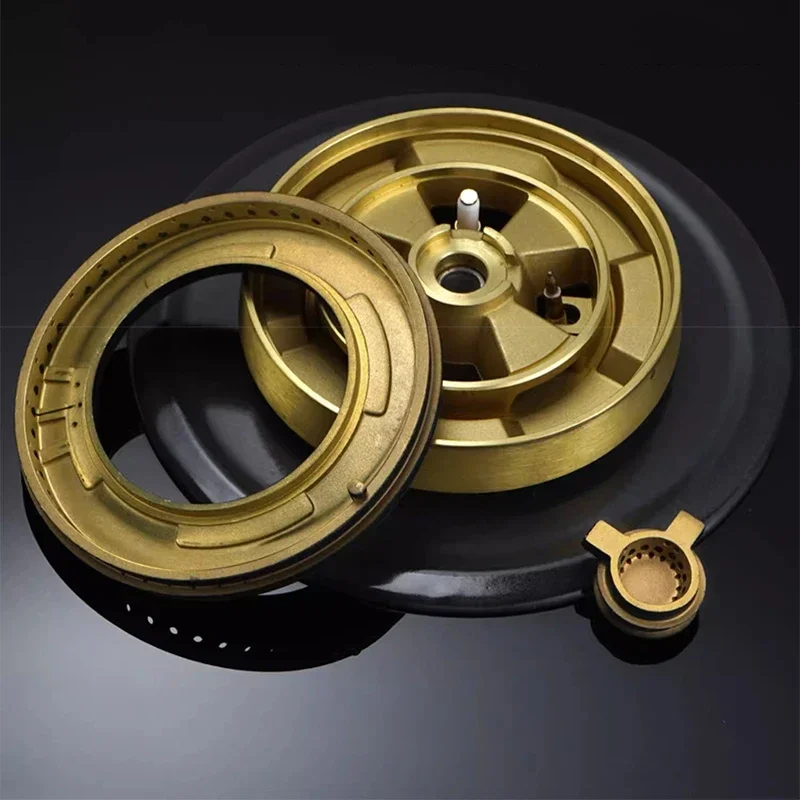 G924p газовая плита с четырьмя глазами и двойной горелкой - Фотография_6