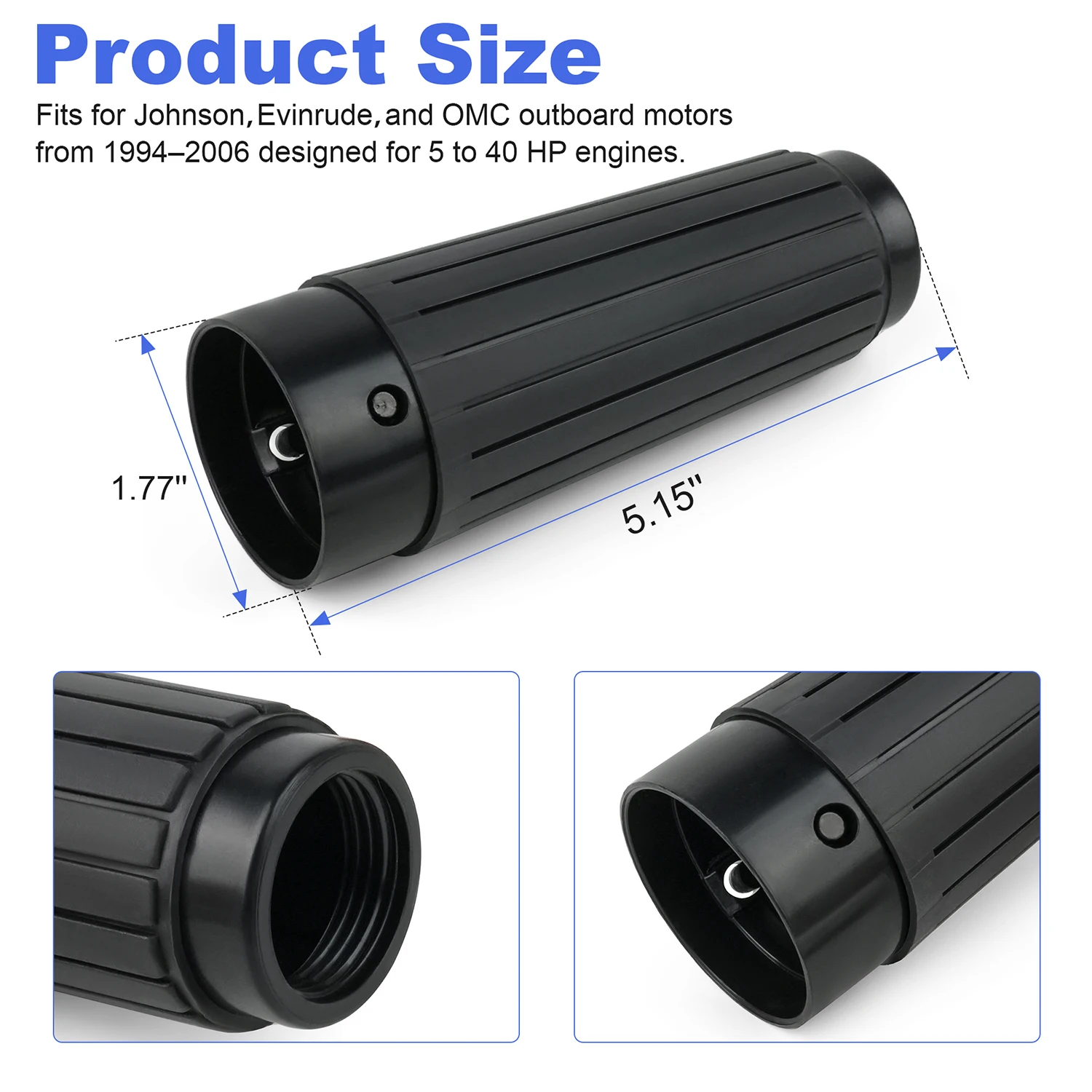 Ручка подвесного двигателя и спираль - Фотография_3