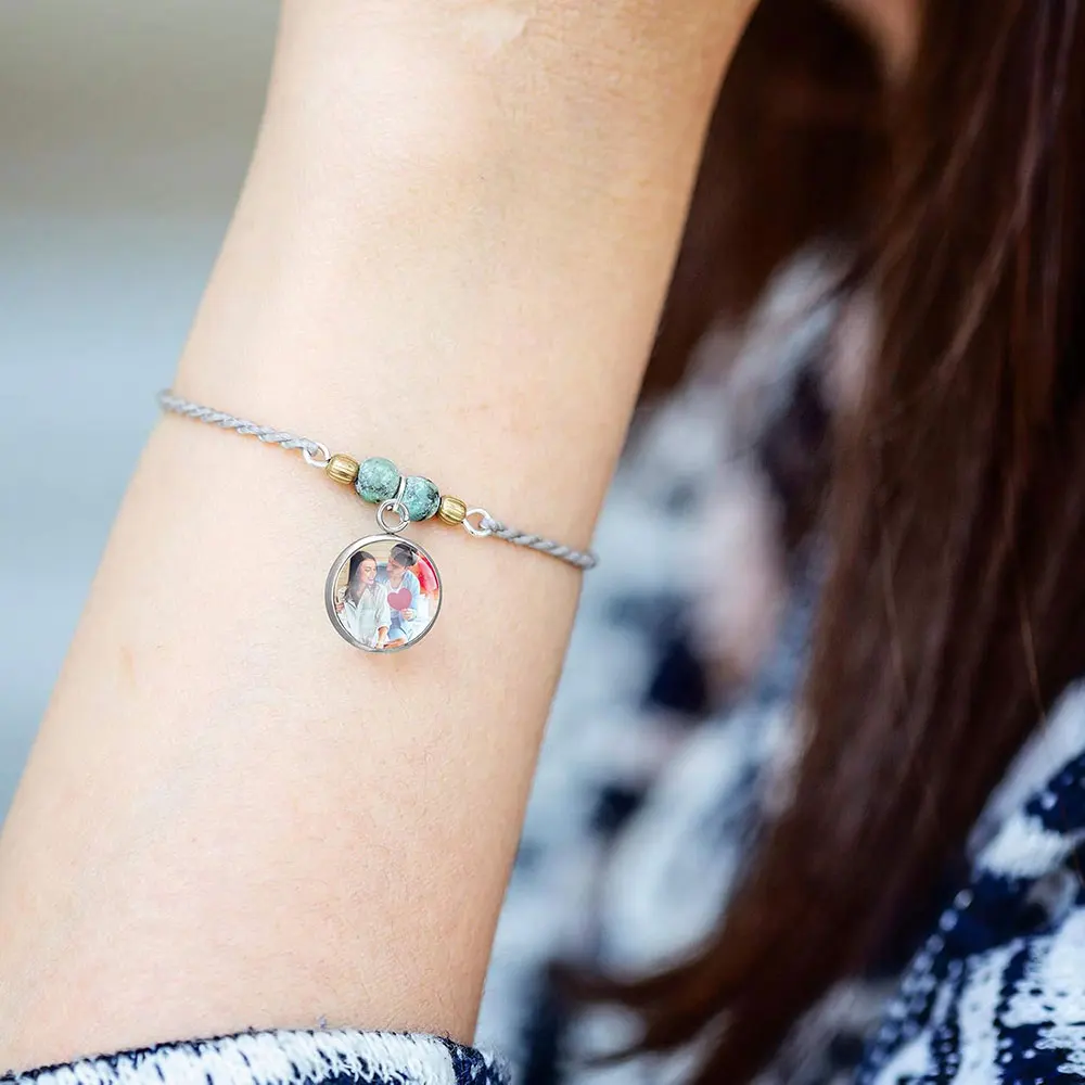 Золотая круглая пустая основа из нержавеющей стали - Фотография_3