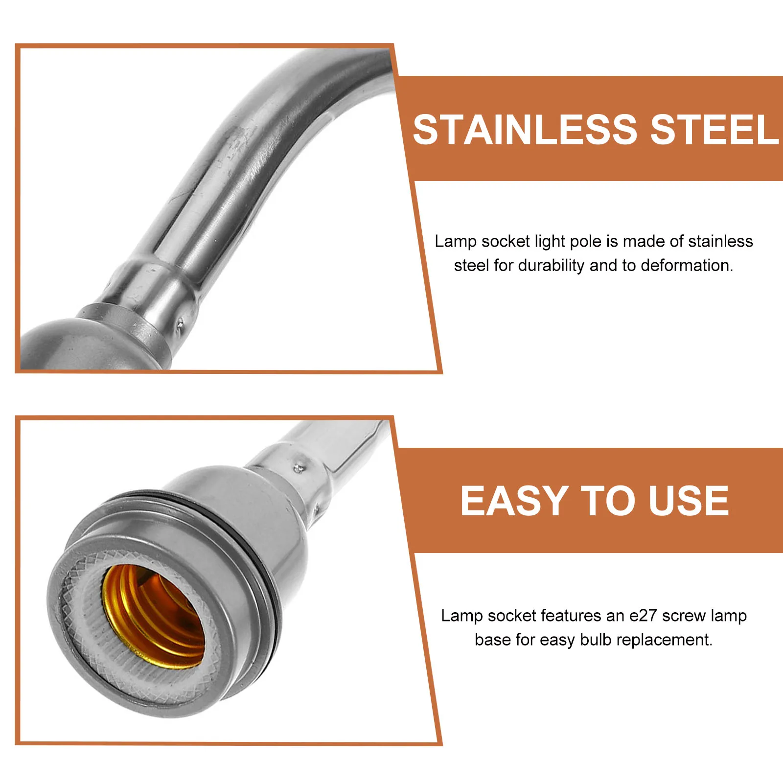 Держатель лампы из нержавеющей стали - Фотография_3