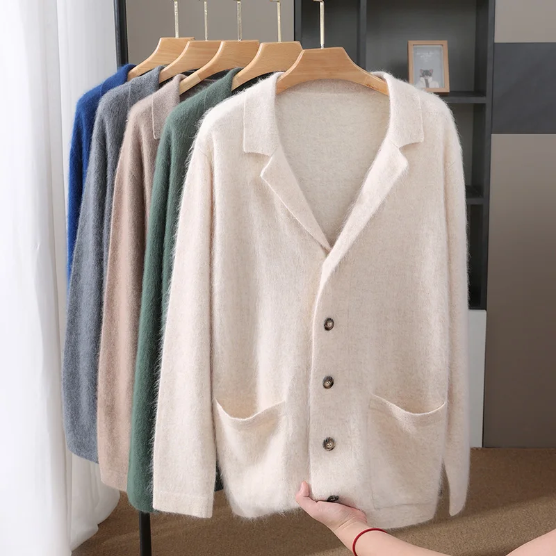 Новый кардиган из норковой шерсти - Фотография_3