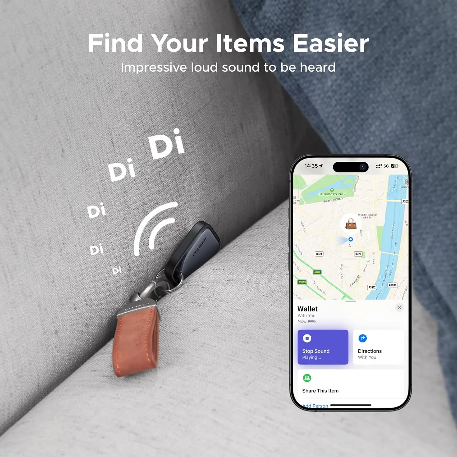 Ugreen finetrack smart finder - Фотография_4