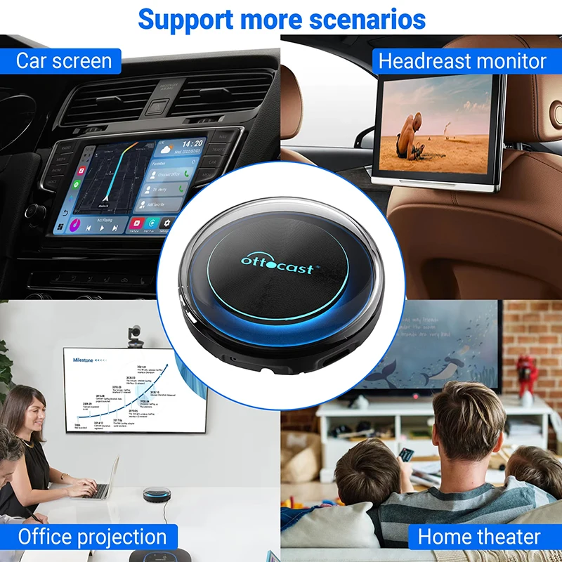 Ottocast picasou 2 carplay ai box - Фотография_4