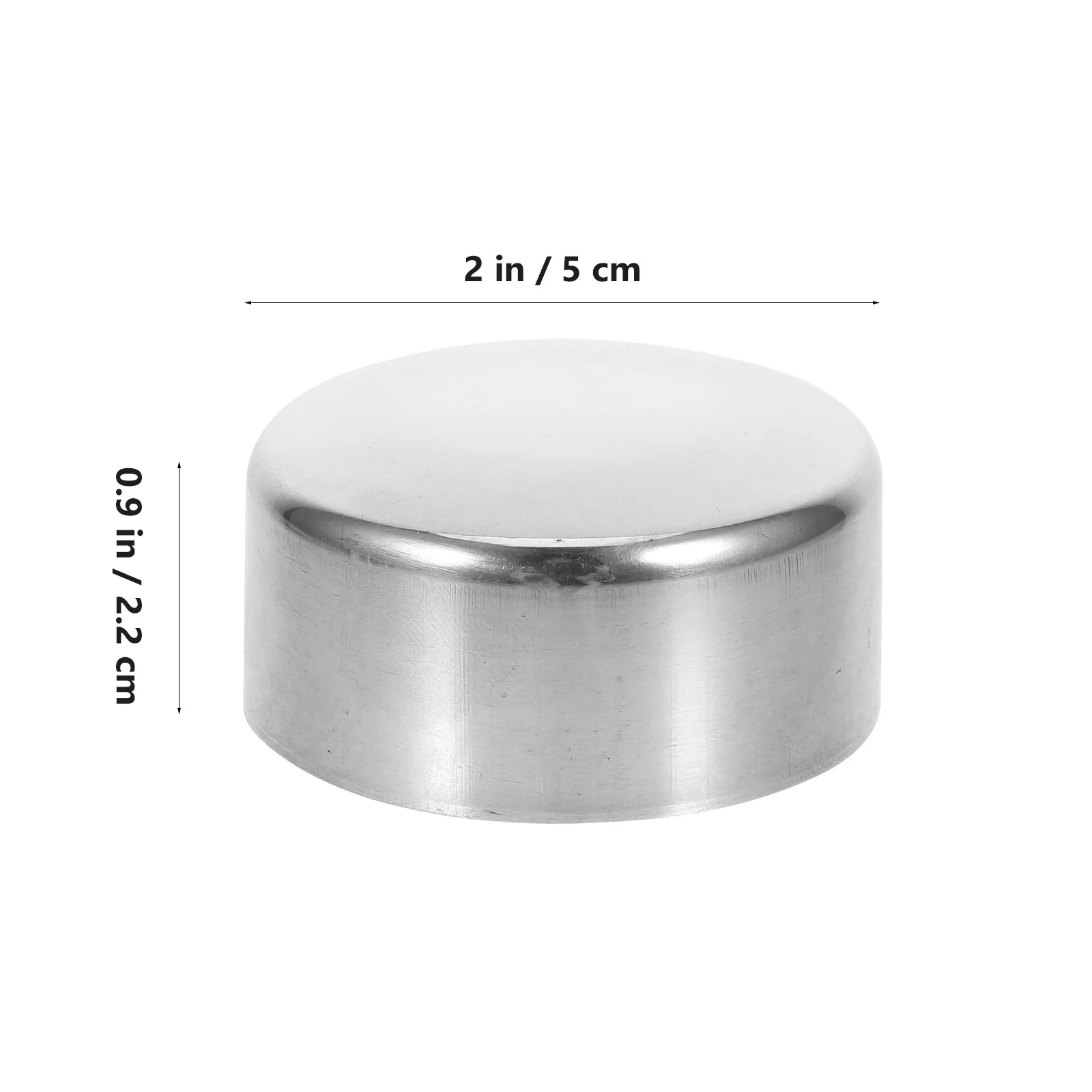 Круглые торцевые заглушки для перил из нержавеющей стали для перил лестниц - Фотография_5