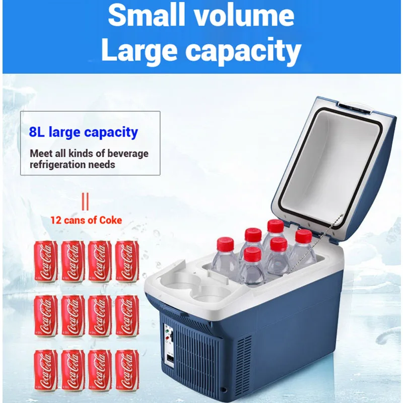 6л 8л автомобильный холодильник - Фотография_6