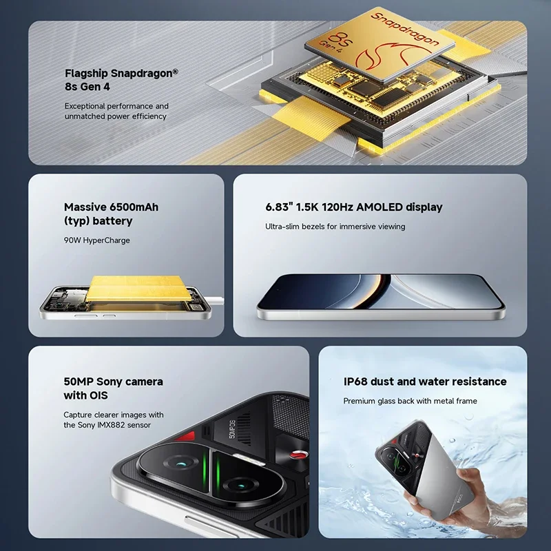 【мировая премьера】poco f7 5g global version snapdragon ®   8s gen 4 nfc 6 - Фотография_2
