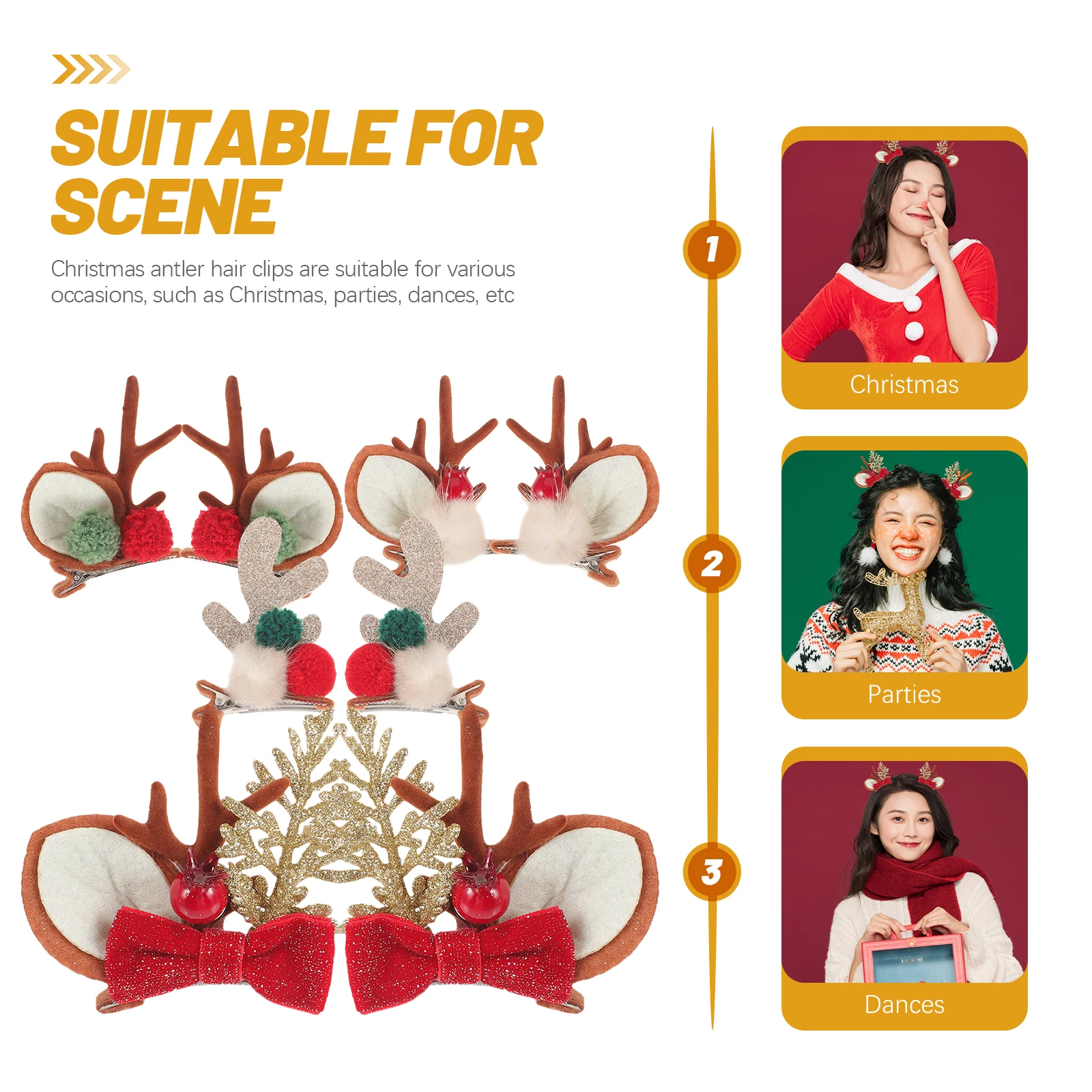 4 пары ювелирных изделий из рога лося - Фотография_5