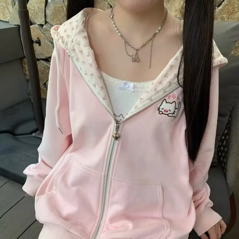 Harajuku корейское кавайное пальто - Фотография_5
