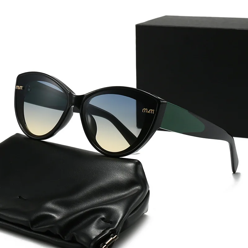 Новые женские солнцезащитные очки «кошачий глаз» в стиле ретро - Фотография_2