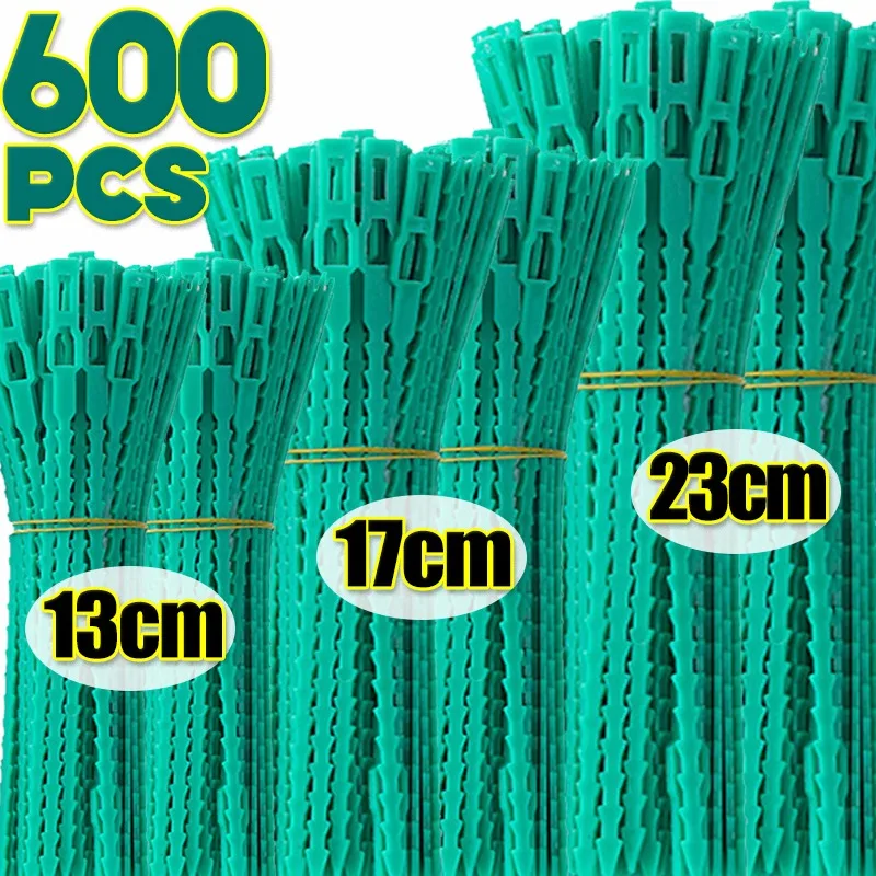 Регулируемые пластиковые кабельные стяжки для растений