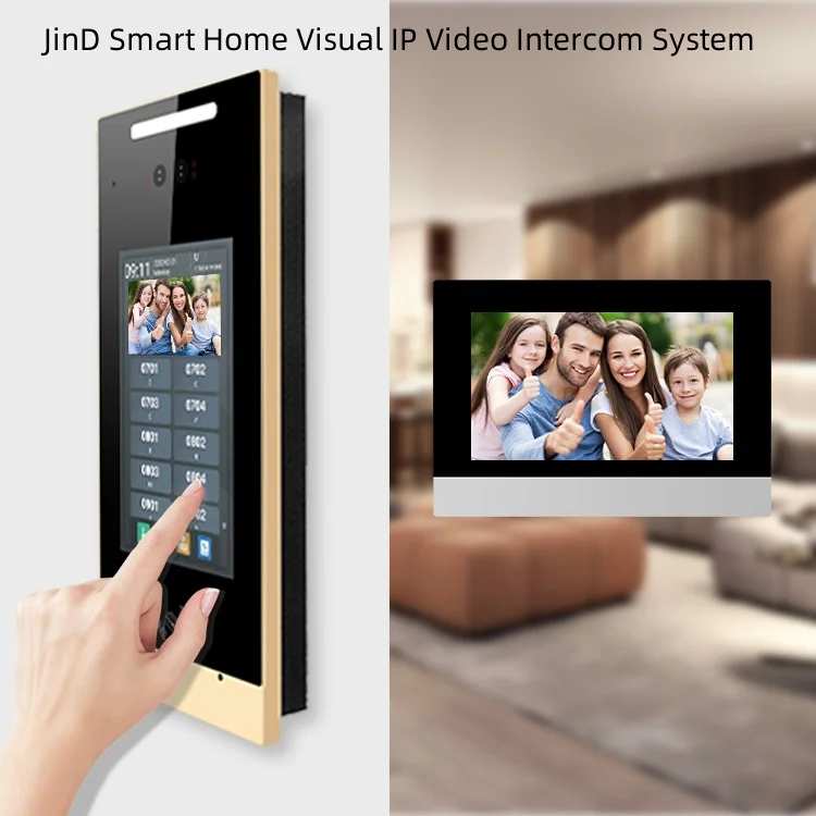 Jind умный дом визуальная ip-видеодомофонная - Фотография_3