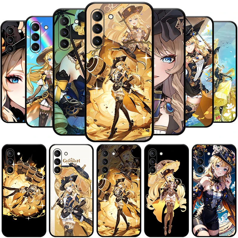 Чехол navia genshin impact geo