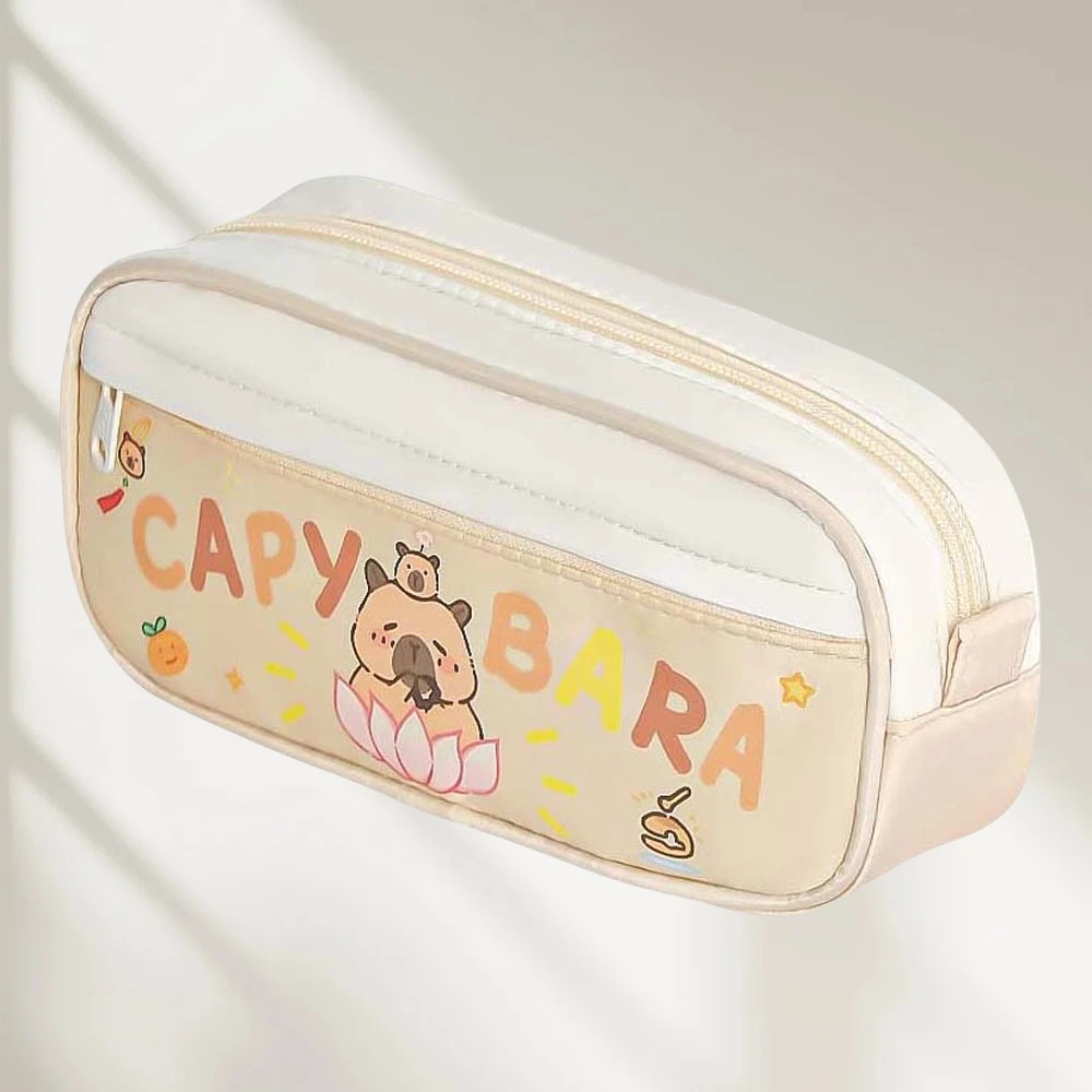 Пенал капибара, сумка для канцелярских принадлежностей - Фотография_2