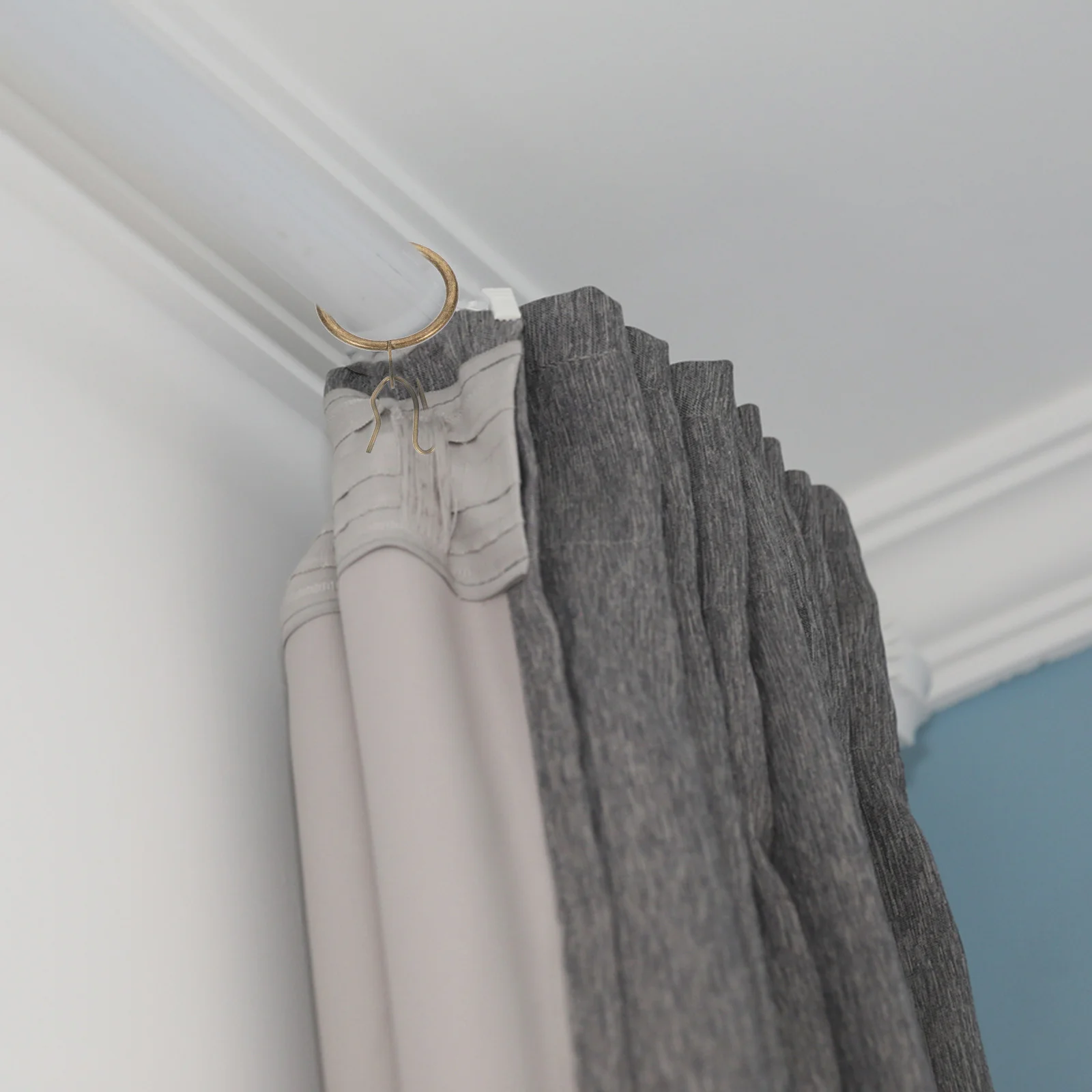 40 комплектов железных подвесных кругов для штор премиум-качества - Фотография_5