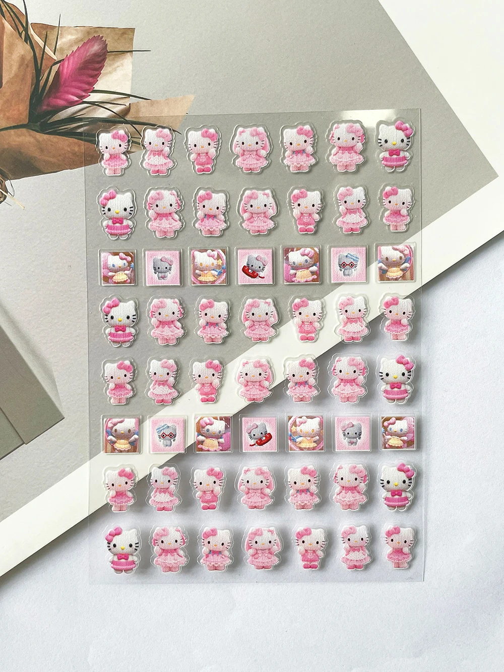 Diy sanrios розовые романтические - Фотография_4