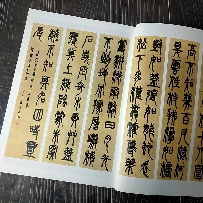 Книга для каллиграфии deng shiru seal - Фотография_5