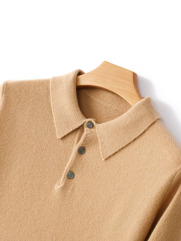 Свитер из 100% мериносовой шерсти для мужчин - Фотография_5