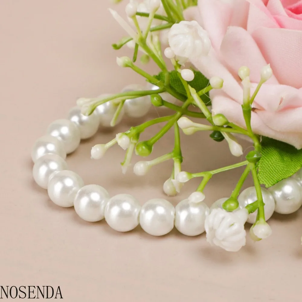 Комплект корсажа и бутоньерки с красной розой - Фотография_6