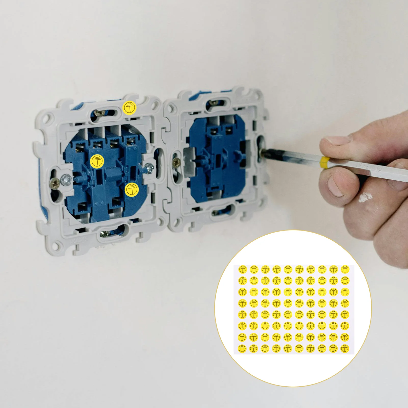 Знак заземления, предупреждающая - Фотография_5