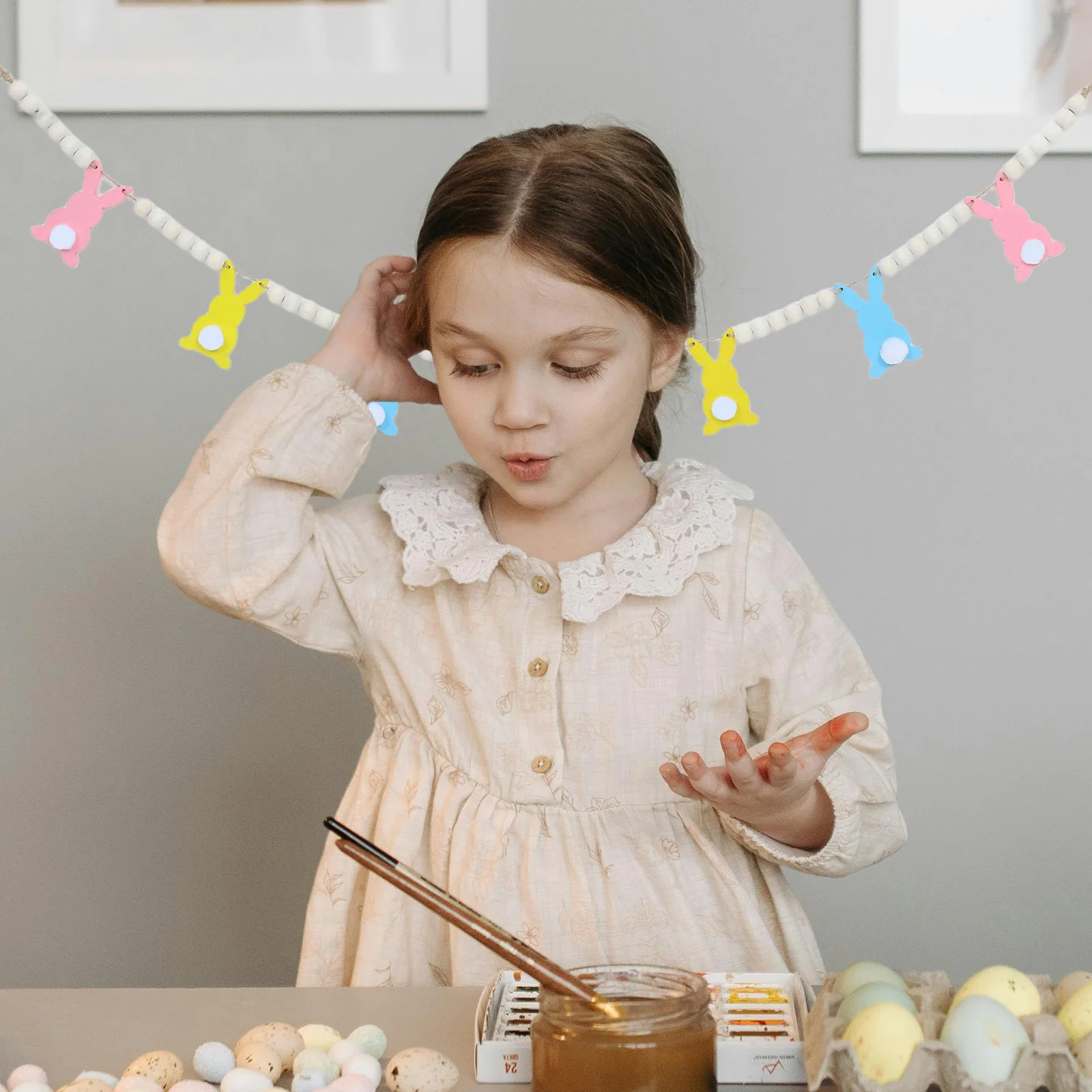 Милые бусины, гирлянда - Фотография_2