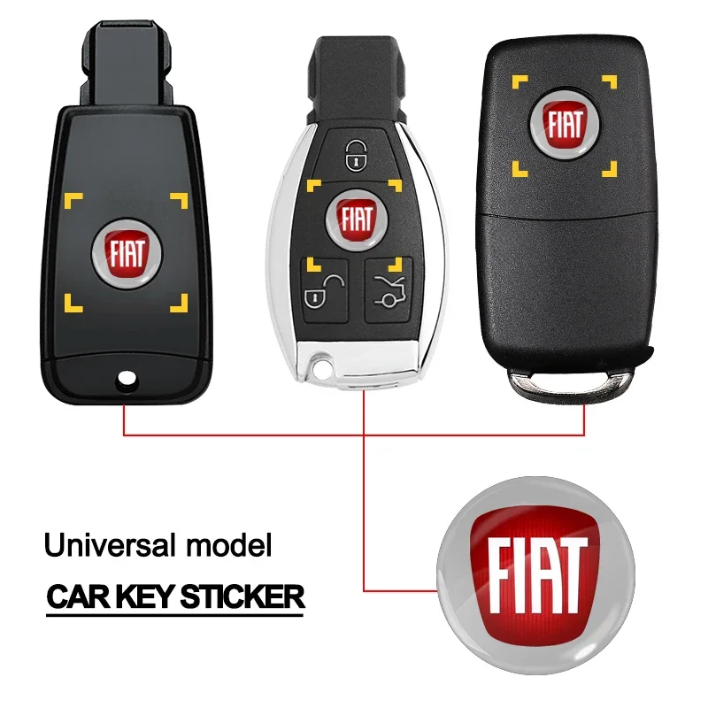 Новый 14 мм брелок с логотипом автомобиля - Фотография_6