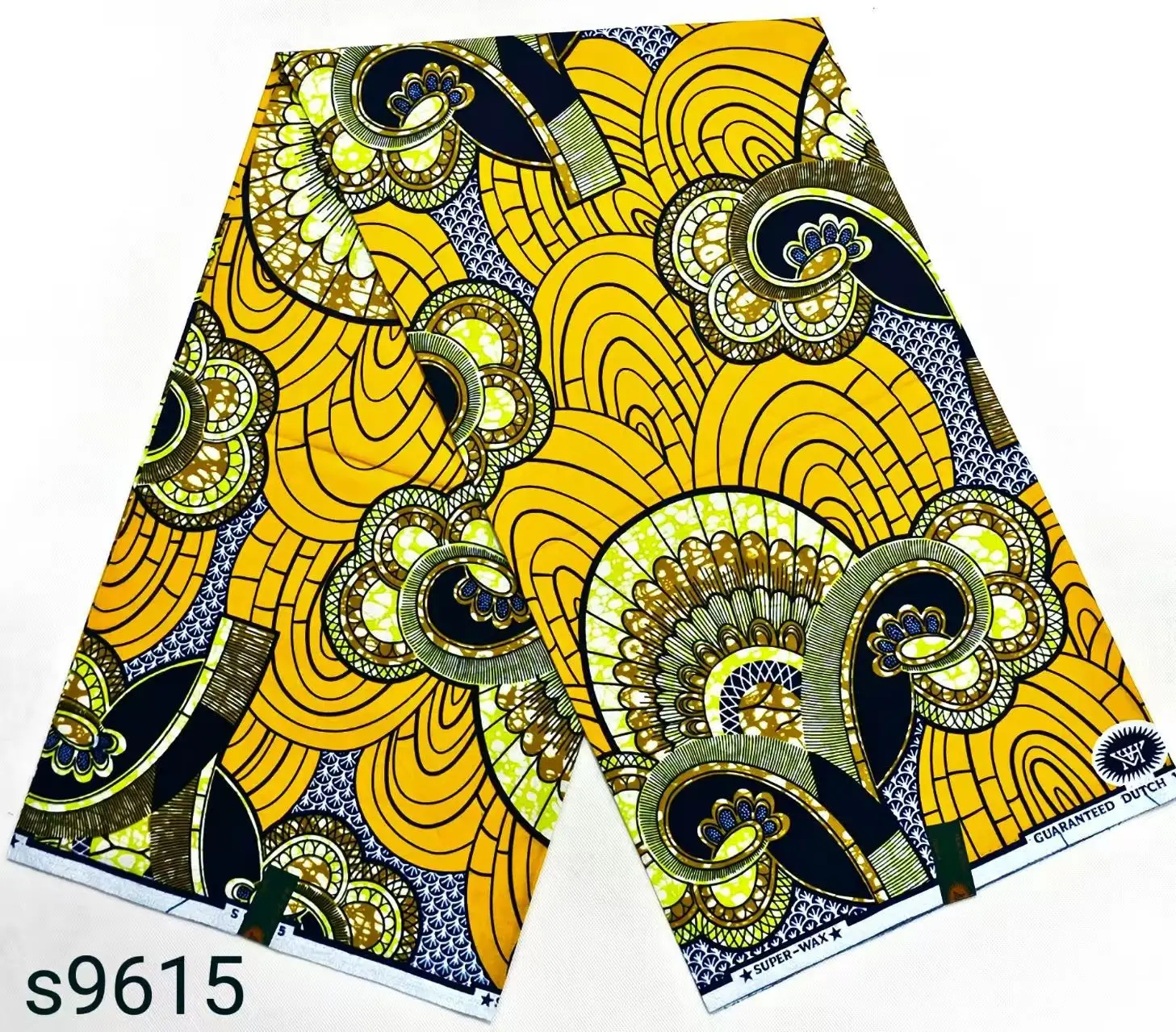 Новая настоящая африканская ткань с восковым принтом - Фотография_5