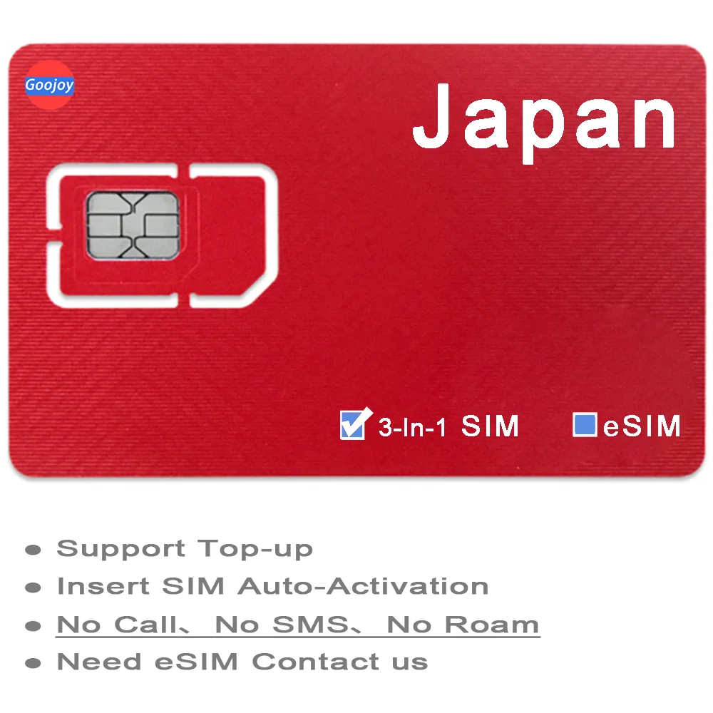 Японская передплаченная sim-карта