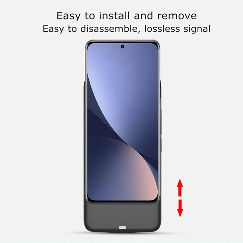 Чехол-зарядное устройство емкостью 6800 мач для xiaomi 14 pro - Фотография_5