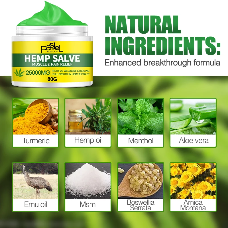 Натуральный травяной обезболивающий крем - Фотография_3