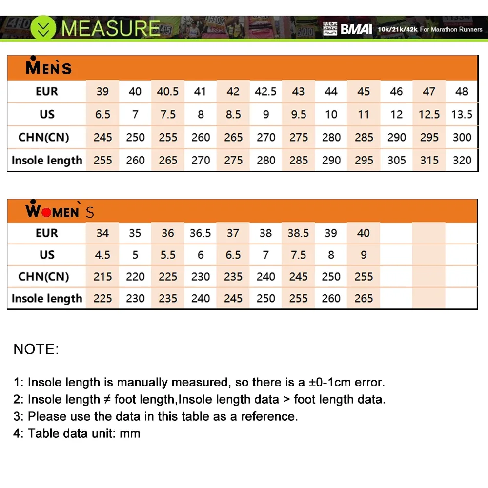 Bmai 20 км марафонские женские кроссовки pure2 - Фотография_6