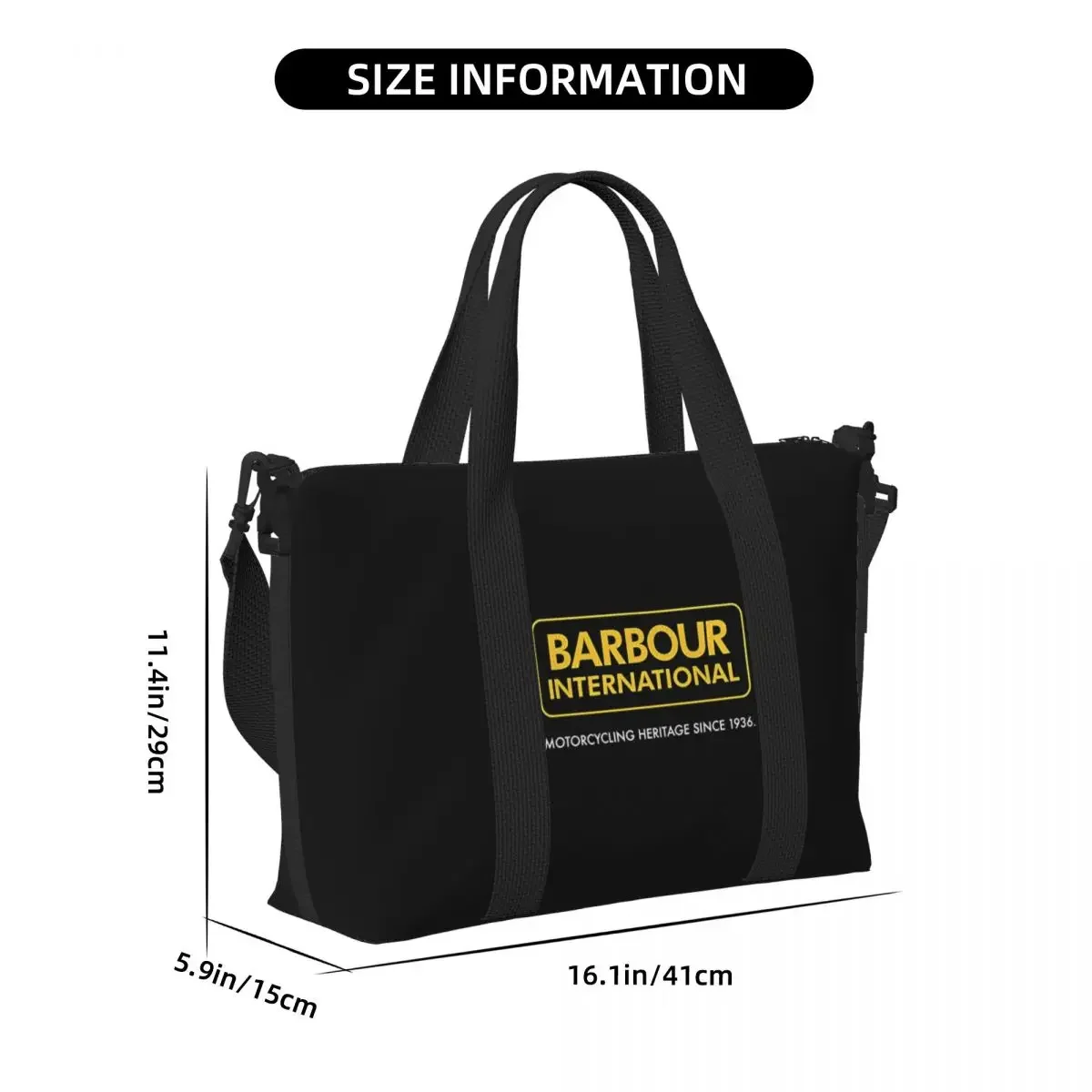 Дорожная спортивная сумка b-barbour с плечевым ремнем - Фотография_4