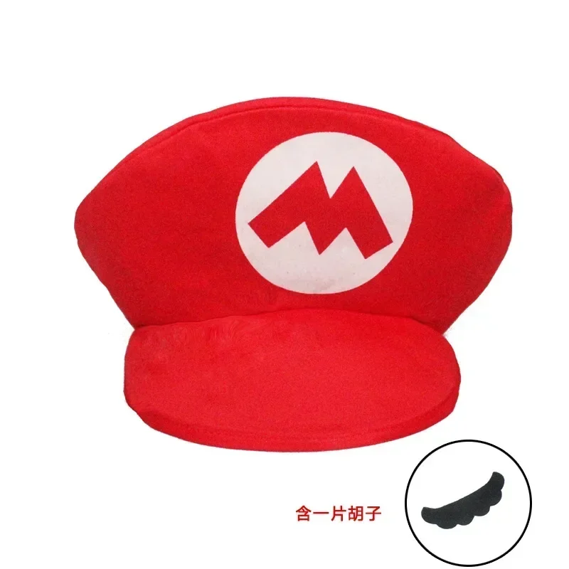 Super marios bros мультяшная шляпа для взрослых и детей - Фотография_3